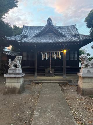 白子諏訪神社(坂上諏訪神社)の参拝記録(せきちゃんさん)