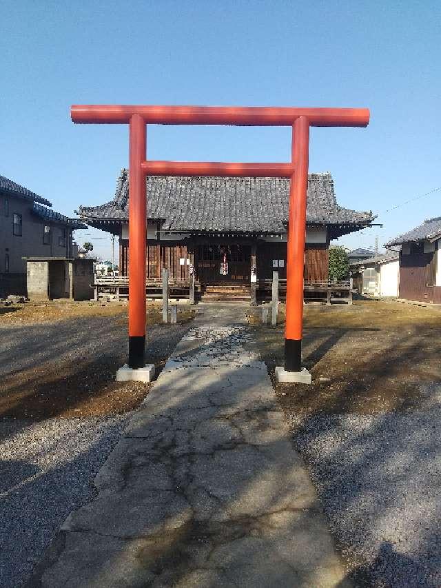 社日稲荷神社(小泉神社境内)の参拝記録1