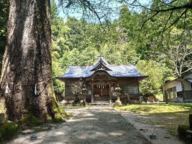 鳥取県日野郡日南町上石見819 大石見神社の写真1
