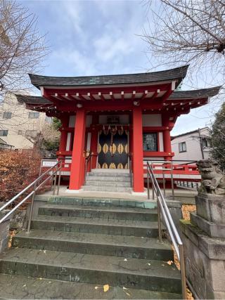 中原八幡神社の参拝記録(色部優兎さん)