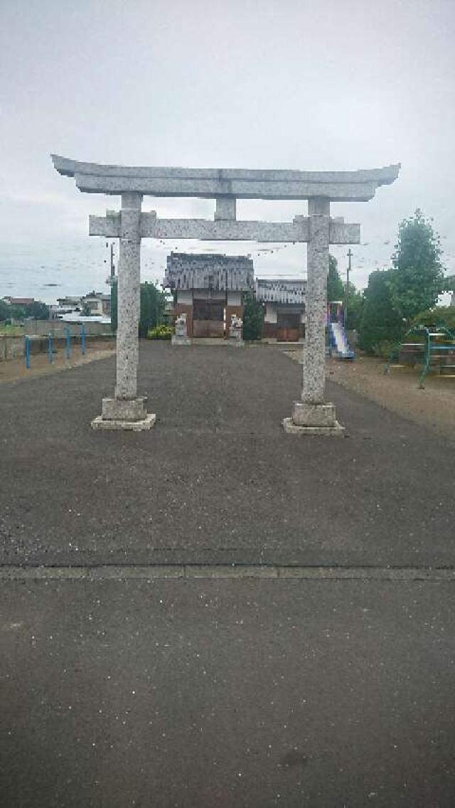 埼玉県加須市平永 白山神社の写真2