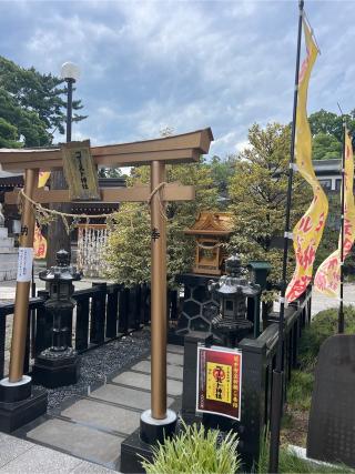 ゴールド神社(亀ヶ池八幡宮境内社)の参拝記録(⛩️🐍🐢まめ🐢🐍⛩️さん)