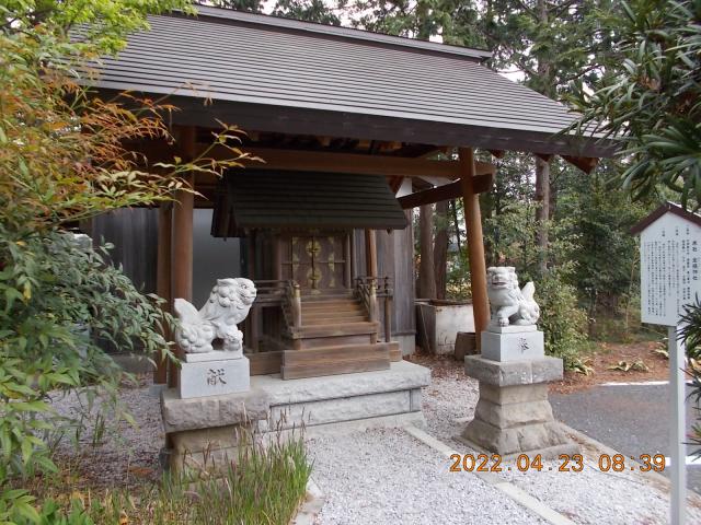 埼玉県川越市山田宮下町340 金鶏神社（山田八幡神社末社）の写真2