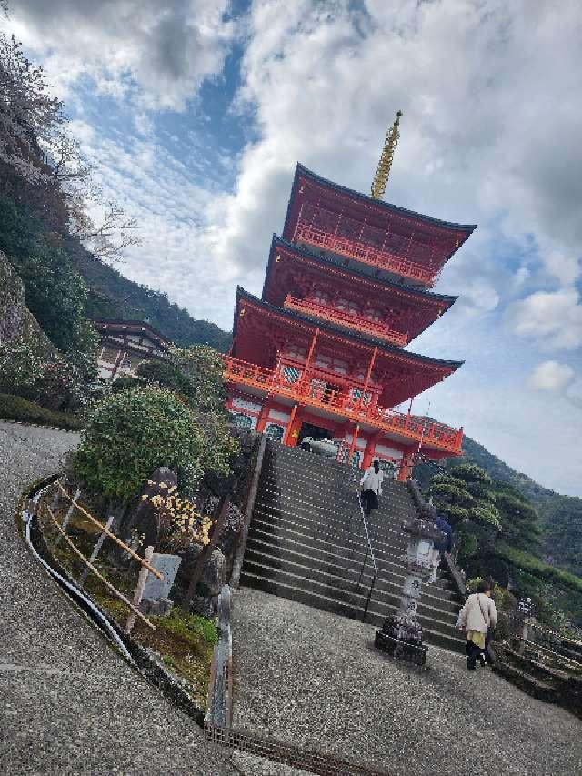 青岸渡寺 三重塔の参拝記録5