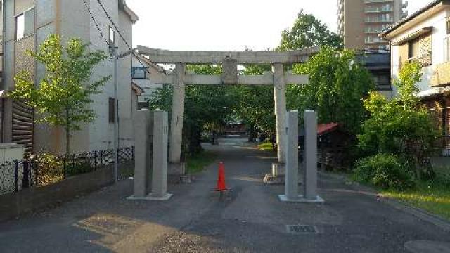 舎人氷川神社の参拝記録(ちゃぶさん)