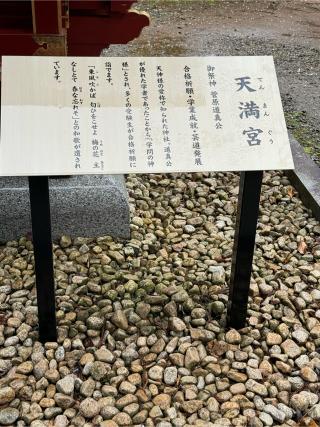 天満宮（大杉神社境内社）の参拝記録(こーちんさん)