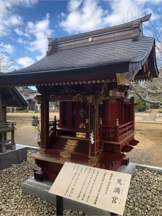 天満宮（大杉神社境内社）の参拝記録(水戸のミツルさん)
