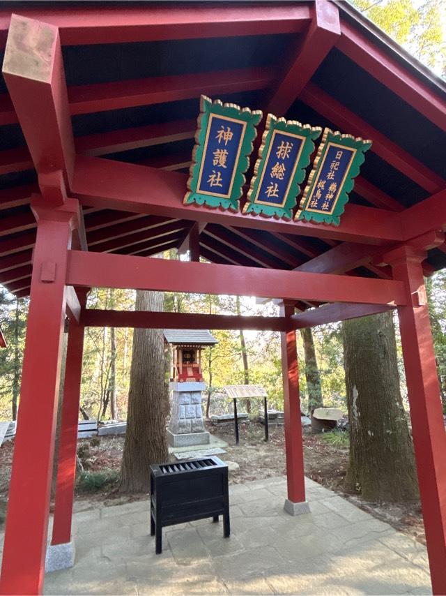 球総社（大杉神社境内）の参拝記録(ねこチャリさん)