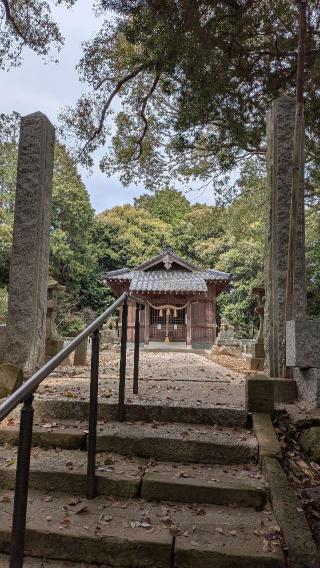 生目八幡神社の参拝記録(こまいぬおさん)