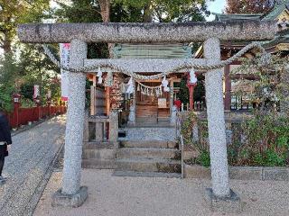 民部稲荷神社（川越八幡神社境内社）の参拝記録(のりさん)