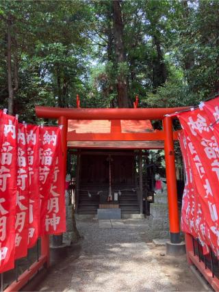 常磐稲荷神社(常磐神社境内社)の参拝記録(もりもりさん)