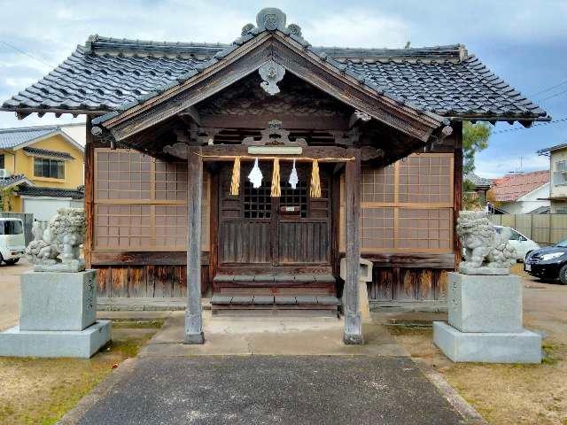 鳥取県米子市内町111 宇氣河口神社の写真1
