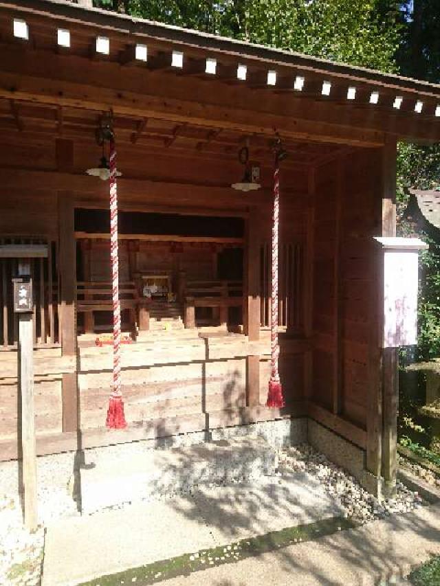 栃木県真岡市東郷937 大物主大國魂神社（大前神社末社）の写真3