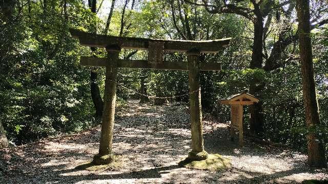 西寒田神社奥宮（本宮社）の参拝記録2