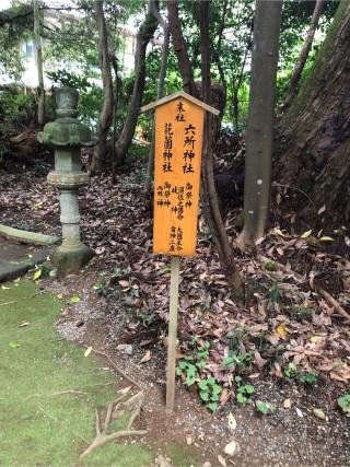 花園神社 六所神社の参拝記録(こーちんさん)