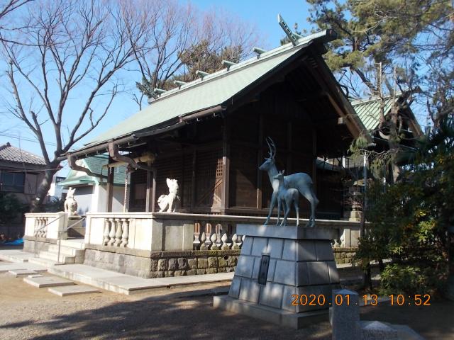 東京都江戸川区鹿骨4-9 鹿島神社の写真2