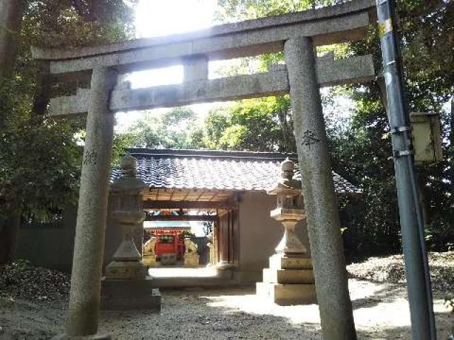 奈良県生駒郡斑鳩町幸前字幸隆寺前1 幸前神社の写真1