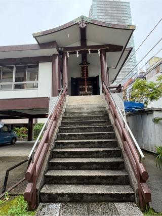 芝崎日枝神社の参拝記録(色部優兎さん)