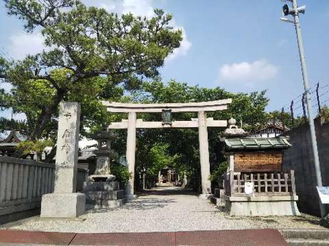 奈良県天理市丹波市町355 市座神社の写真2