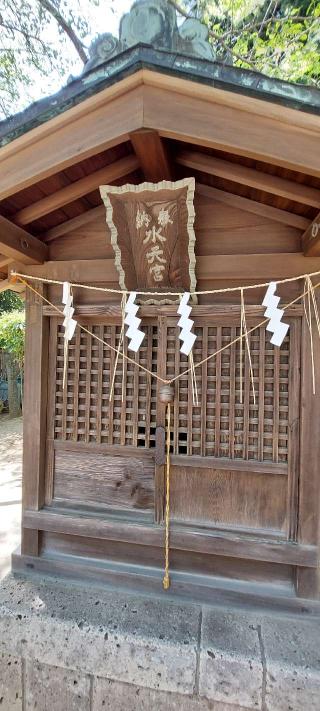 水天宮(意富比神社境内社)の参拝記録(まーぼーさん)