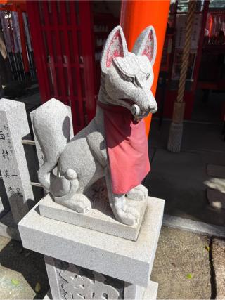 旗上稲荷社(阿部野神社末社)の参拝記録(⛩️🐍🐢まめ🐢🐍⛩️さん)