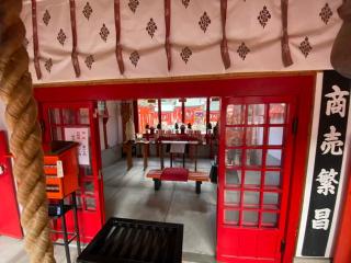 旗上稲荷社(阿部野神社末社)の参拝記録(スエさん)