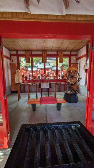 旗上稲荷社(阿部野神社末社)の参拝記録(たこやきさん)