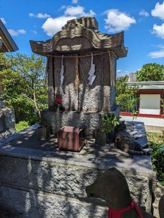 稲荷神社（篠崎八幡神社境内社）の参拝記録(こまいぬおさん)