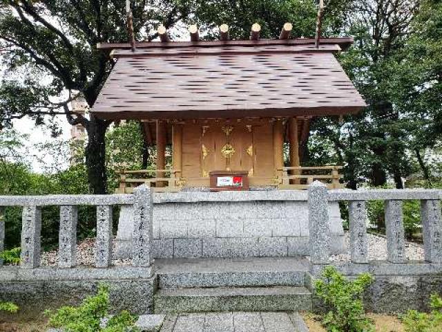 高雄神社（篠崎八幡神社境内社）の参拝記録(風祭すぅさん)