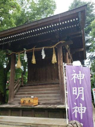 神明神社（小倉八坂神社）の参拝記録(風祭すぅさん)