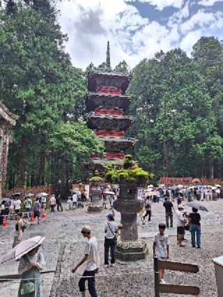 日光東照宮 五重塔の参拝記録(まーさんさん)