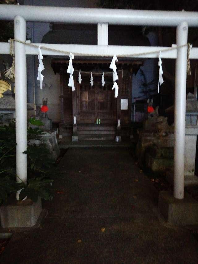 さくら稲荷神社の参拝記録(ネコのしろこさん)