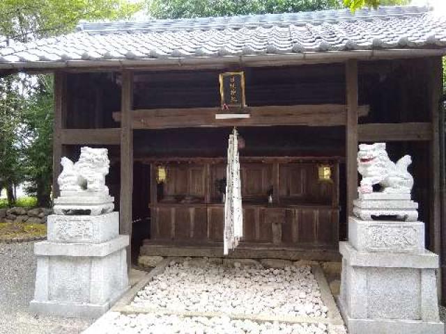 滋賀県甲賀市水口町宇田 日枝神社の写真1