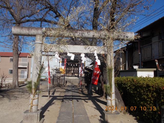 埼玉県草加市新里町1015 新里氷川神社の写真2