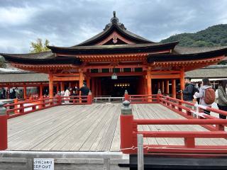 厳島神社の参拝記録(nicoさん)