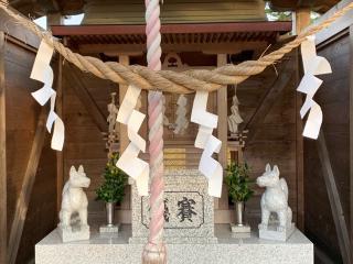 浮田稲荷神社の参拝記録(智恵子さん)