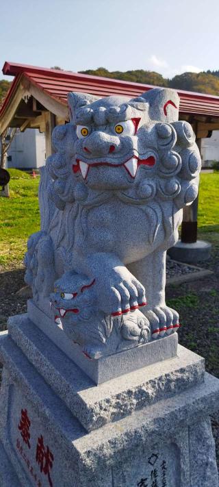 落部八幡宮の参拝記録(モスコットさん)