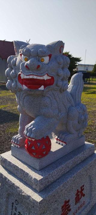 落部八幡宮の参拝記録(モスコットさん)