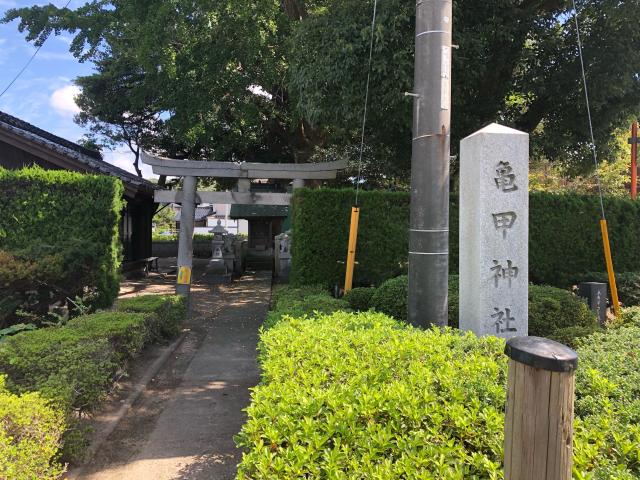 鳥取県米子市淀江町中間642 亀甲神社の写真1