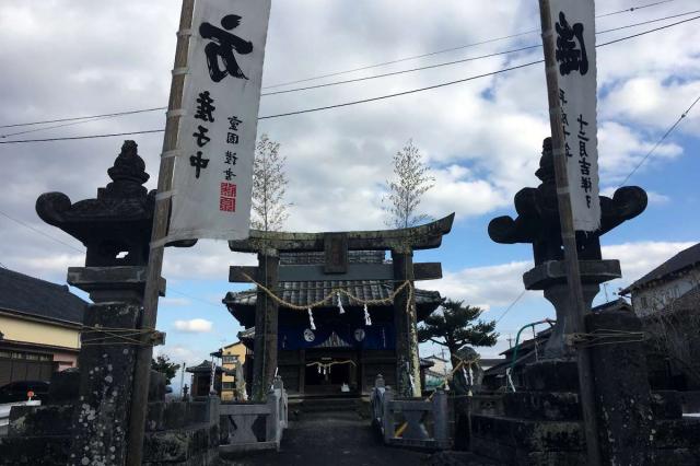 福岡県八女市鵜池115 熊野神社の写真1