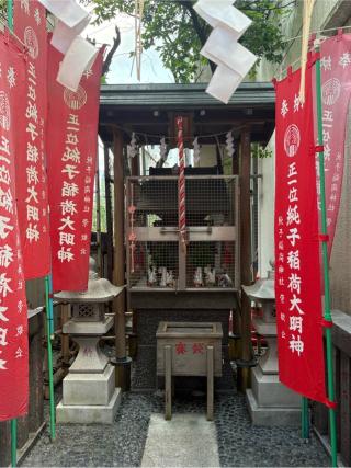 純子稲荷神社の参拝記録(色部優兎さん)