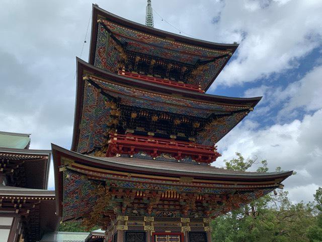 成田山新勝寺 三重塔の参拝記録1