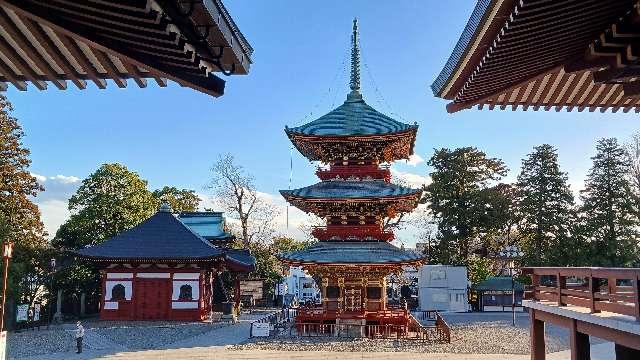 成田山新勝寺 三重塔の参拝記録8