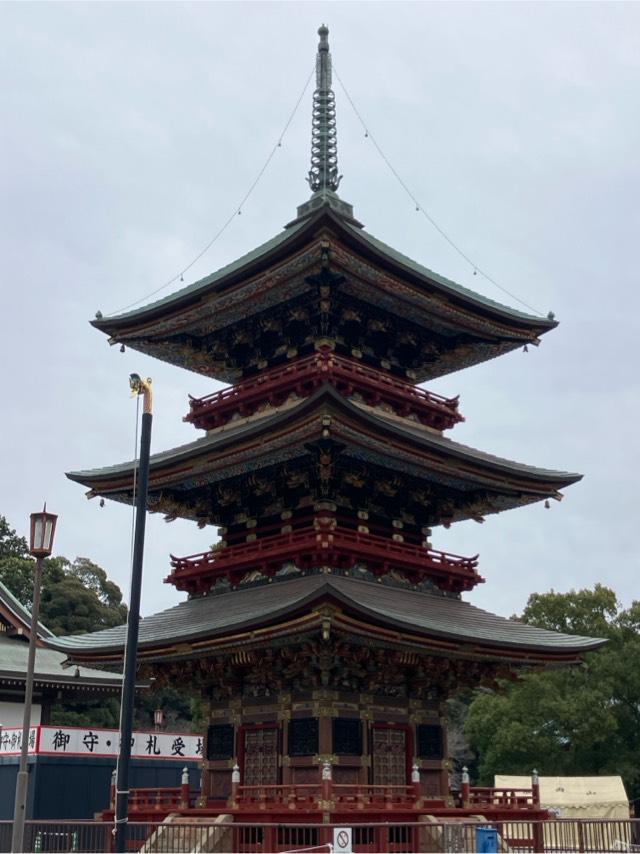 成田山新勝寺 三重塔の参拝記録5