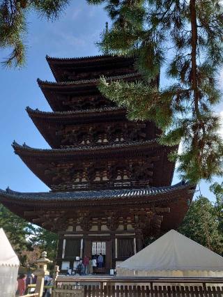 興福寺 五重塔の参拝記録(おざりんさん)