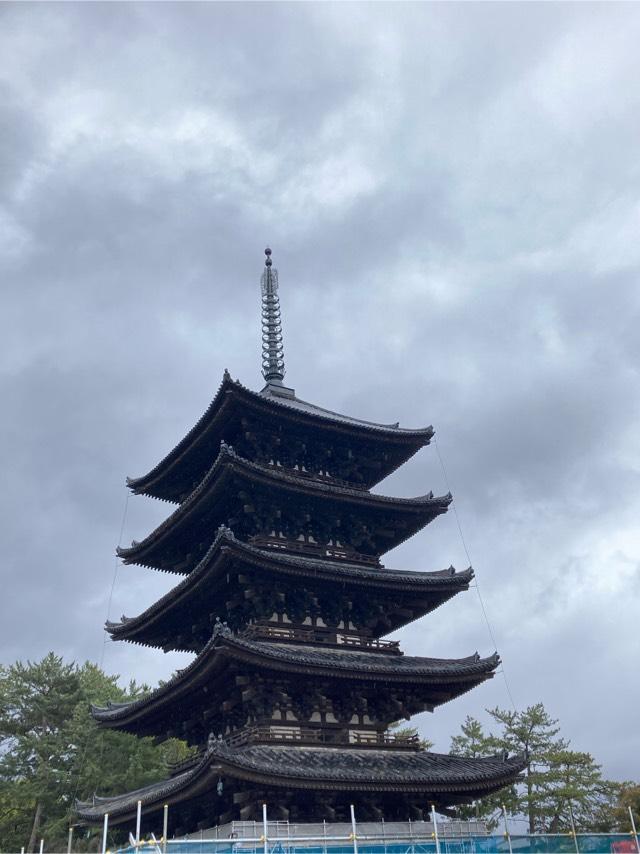興福寺 五重塔の参拝記録(恭子さん)