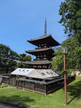 興福寺 三重塔の参拝記録(くまたろうさん)