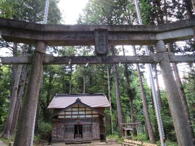 東京都西多摩郡檜原村人里２０１３ 人里五社神社の写真1