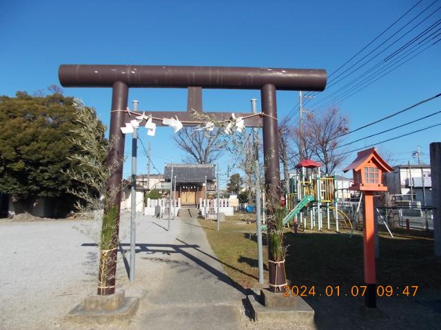 埼玉県草加市谷塚上町２３１−１ 谷塚上神明神社の写真3