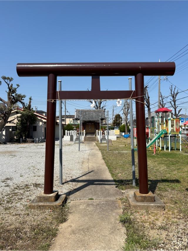 谷塚上神明神社の参拝記録1